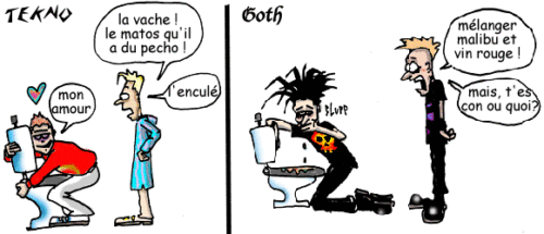 crobard goth vs tekno