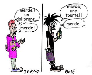 crobard goth vs tekno